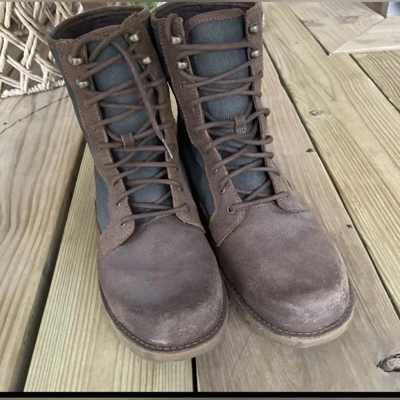 UGG Other - UGG BRown Leather Boots size US 11 Mens Lace Up Waterproof